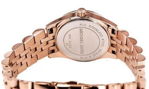 michael kors reloj como saber si es original|Michael Kors reloj mujer blanco.